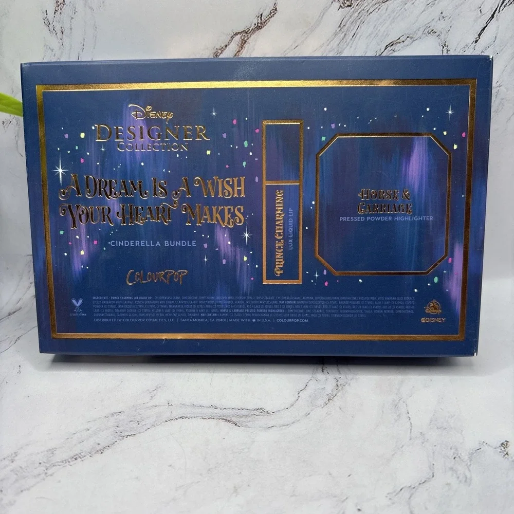 ColourPop Cinderella Bundle Disney Designer Collection Midnight Masquerade